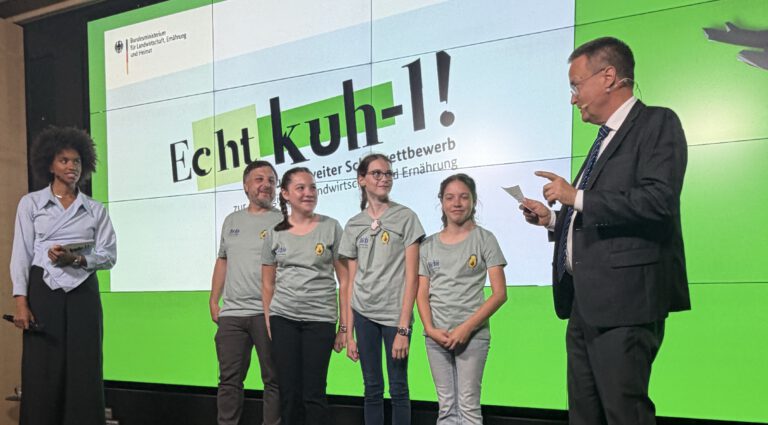 Radio-AG gewinnt Wettbewerb des Bundesministeriums für Landwirtschaft Echt Kuh-l
